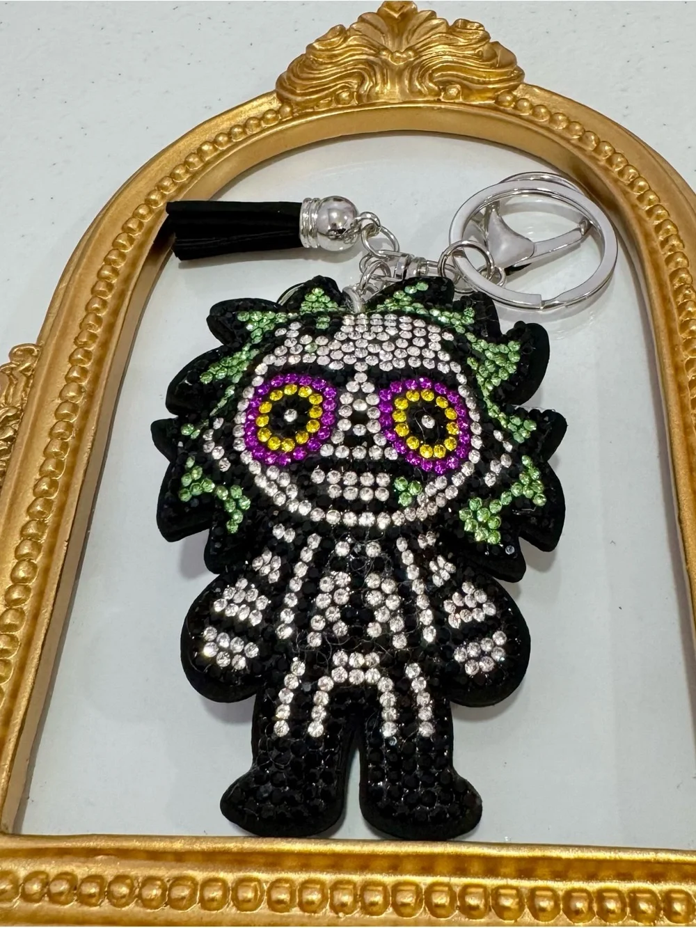 New Beetle Juice Keychain Charm